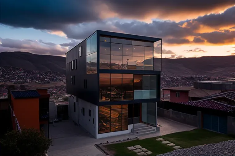 Casa industrial de lujo con vistas panorámicas en Trujillo, Peru