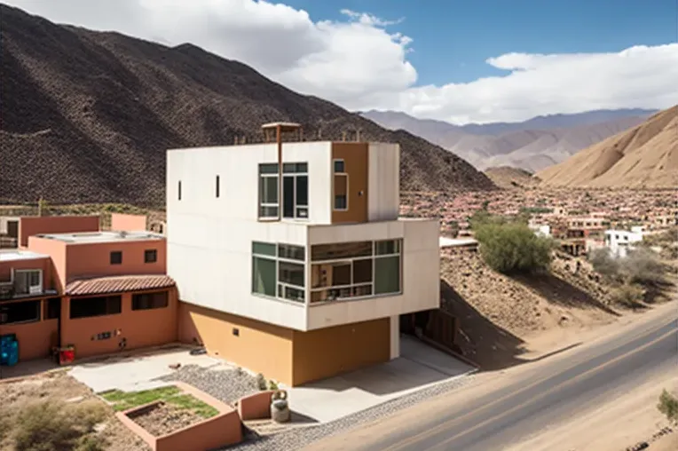 Experimenta la belleza de la naturaleza desde esta casa de estilo industrial en Trujillo