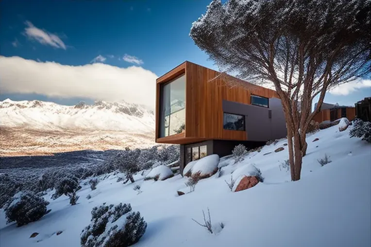 Disfrute de la Naturaleza y la Tecnología de vanguardia en esta Casa de fibra de carbono