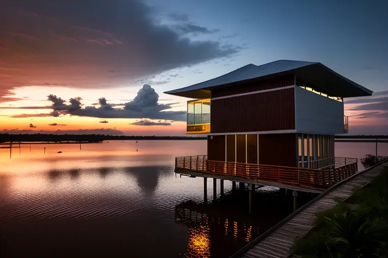 Arquitectura high-tech en Iquitos: viva rodeado de la naturaleza y el lujo