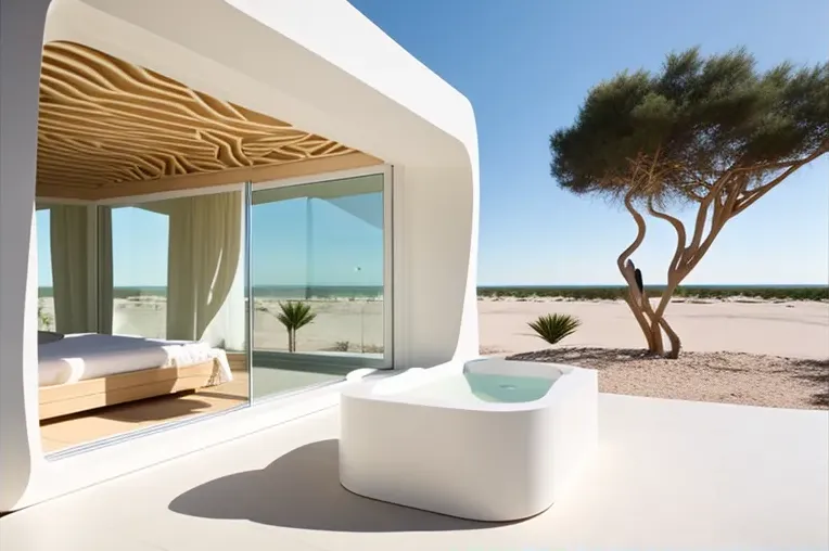 Casa de lujo con estilo contemporáneo cerca de la playa en Valencia