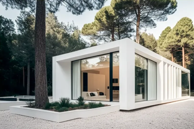 Diseño minimalista y materiales de alta calidad en esta villa de ensueño