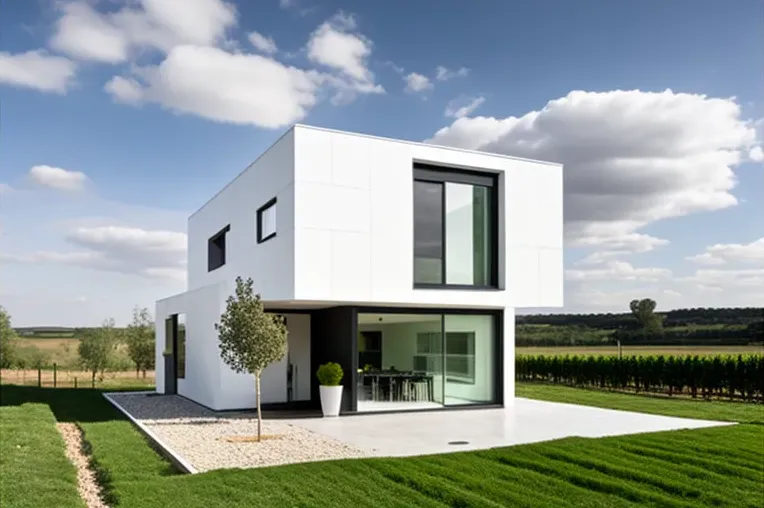 Escape a la naturaleza en esta villa de estilo industrial con Jacuzzi