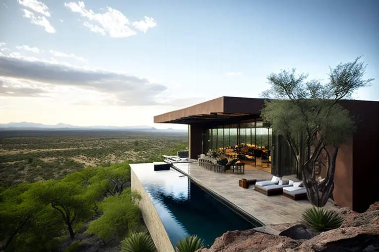 Arquitectura de Vanguardia con Piscina Privada en San Miguel de Allende