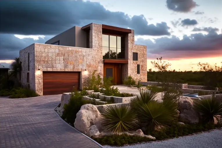 Vida de lujo en Cancún: Casa con vistas panorámicas a las montañas nevadas y piscina al aire libre