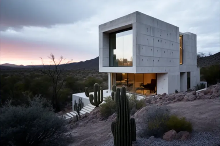 Casa de Lujo en las Montañas con Acabados de Marmol Blanco y Madera