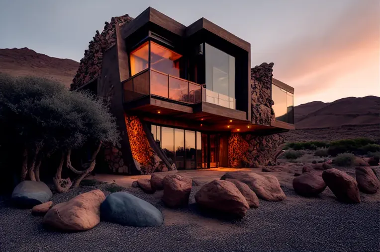 Jungla de lujo: Villa de diseño en Iquique, Chile