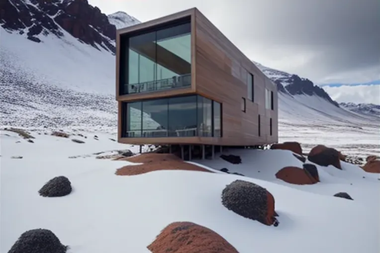 Disfruta de impresionantes vistas y tranquilidad en esta casa de alta calidad en Valle Nevado