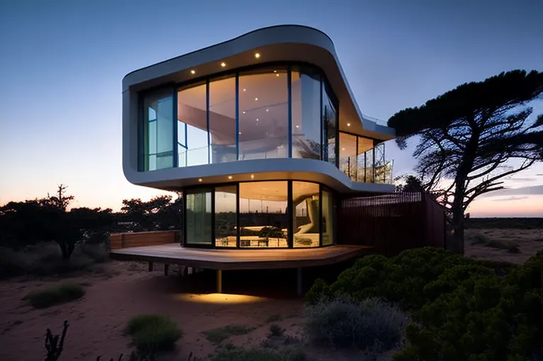 Escape a la naturaleza con esta casa de arquitectura moderna