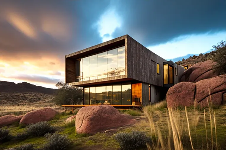 Villa de lujo con vista del atardecer en Cusco