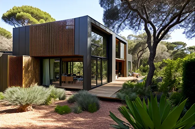 Iluminación natural en plena jungla: Casa de estilo moderno