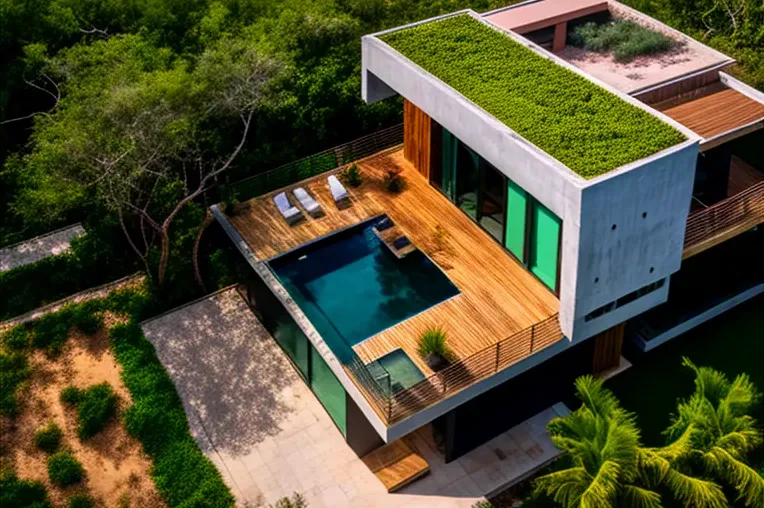 Escape a la naturaleza en esta impresionante casa de vanguardia en una densa jungla en Punta Cana