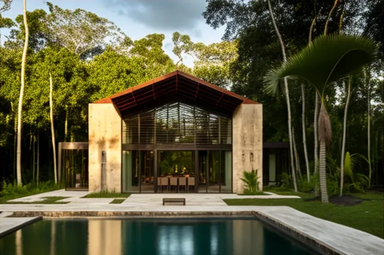 Arquitectura de vanguardia y experiencia única: Casa con piscina y terrazas con vistas panorámicas en Punta Cana