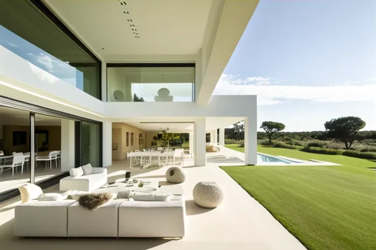 Arquitectura contemporánea y materiales de alta calidad: Casa en Sotogrande