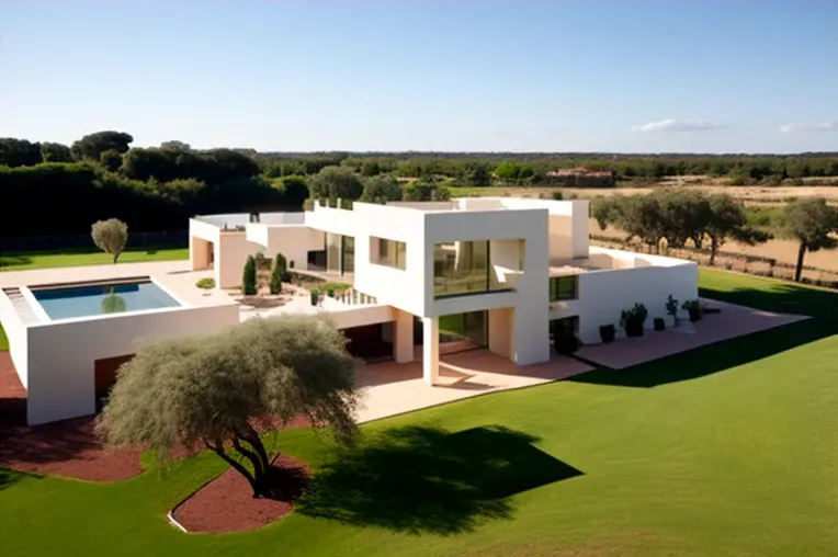 La naturaleza en tu hogar: Casa de lujo con jardines y cascadas en Sotogrande