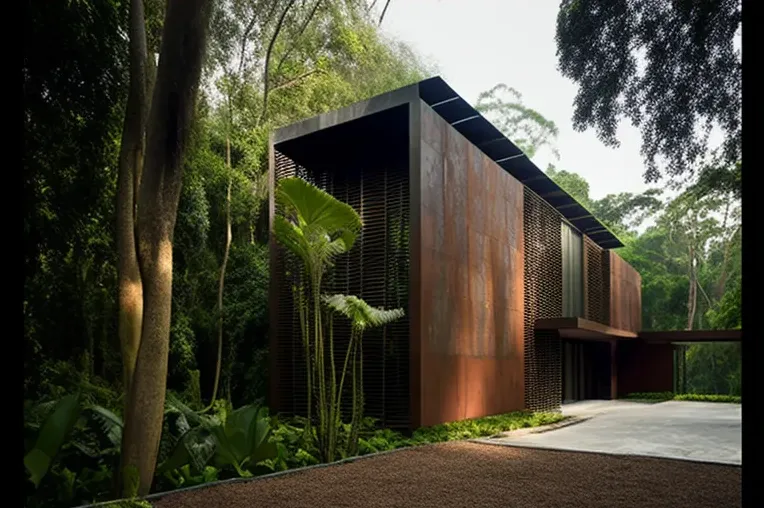 Casa de Lujo en la Densa Jungla de Cartagena