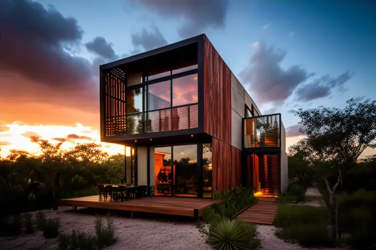 Experiencia de lujo en medio de la naturaleza: Casa de arquitectura ecológica en un hermoso parque natural en Cancún