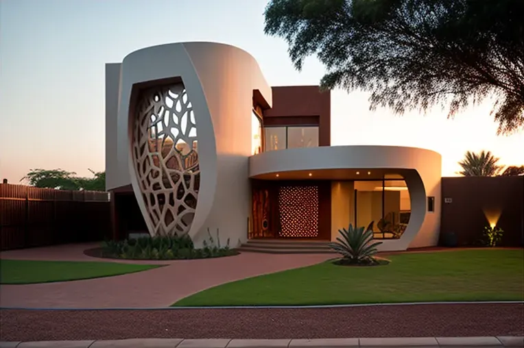 Sueño hecho realidad: Casa de estilo mediterráneo con garaje privado y curvas imposibles en Asunción