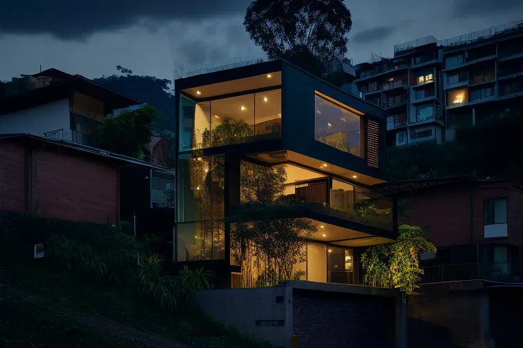 La Casa Ecológica de Lujo en Medellín: Iluminación Natural y Arquitectura Contemporánea