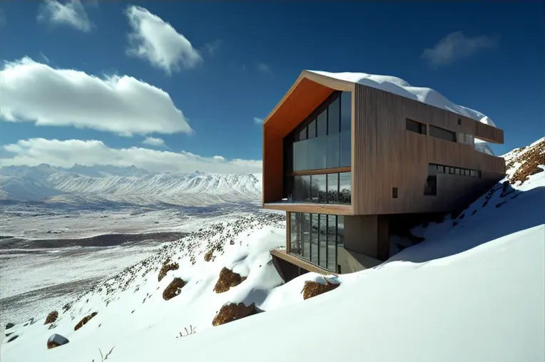 Arquitectura moderna y belleza natural en Valle Nevado