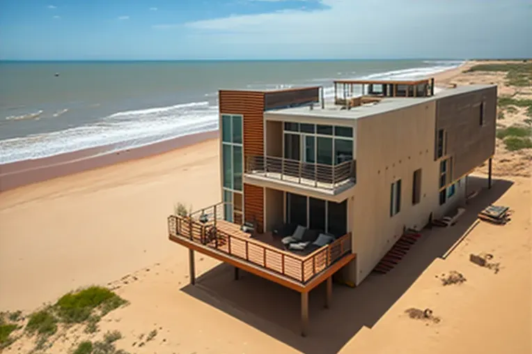 La Casa Cerca de la Playa con Diseño Moderno en Santa Cruz