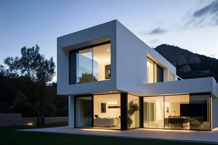 Arquitectura vanguardista con vistas impresionantes en Marbella