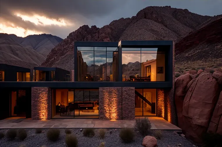 Lujo y privacidad en esta villa con entrada privada y vistas al atardecer