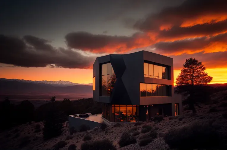 Escape a la naturaleza y la tecnología en esta Casa de Ladrillo con fachada elíptica en Chile