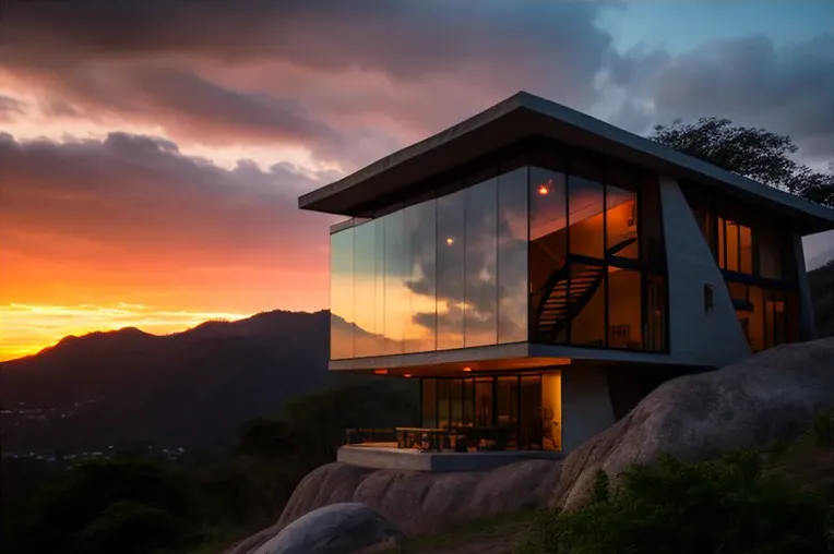 Diseño moderno y vistas impresionantes en esta Villa en Santa Marta, Colombia