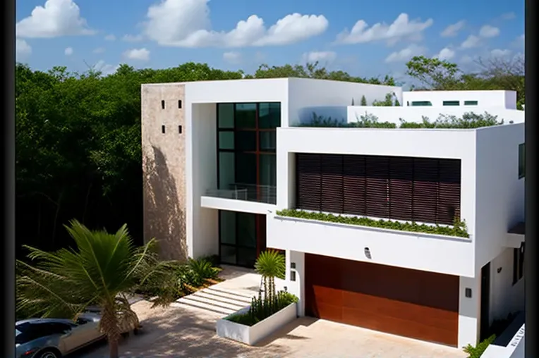 Casa High-Tech con vistas impresionantes en Playa del Carmen