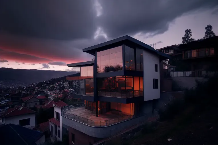 Vistas espectaculares en una casa contemporánea de Cuenca