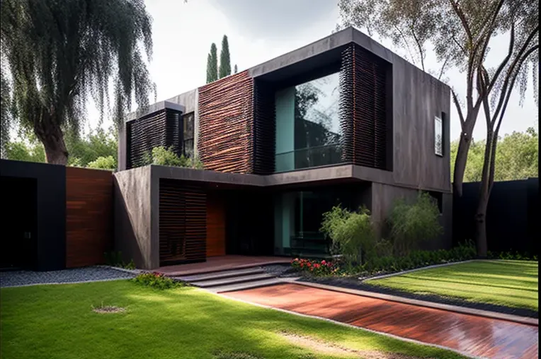 Disfruta de la luz natural y la vista en esta Villa de materiales duraderos y diseño futurista