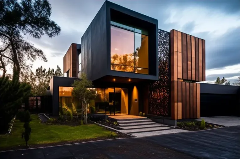 Experimenta el equilibrio entre la modernidad y la durabilidad en esta Villa vanguardista con fachada elíptica en Puebla