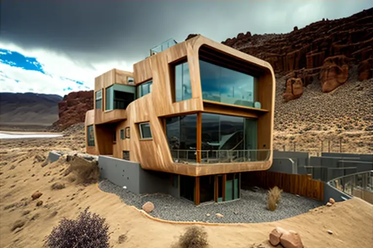 Sueño hecho realidad: Casa de lujo cerca de la playa con arquitectura de vanguardia