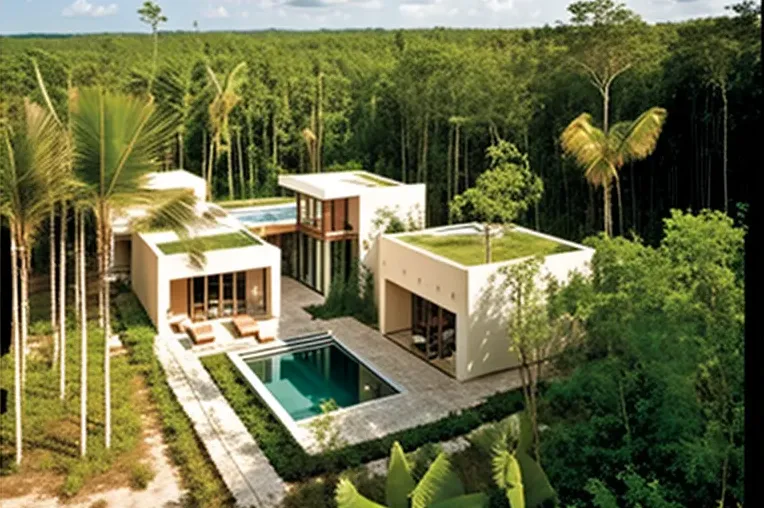 Retirada en la jungla: Casa Mediterránea con estacionamiento techado en Punta Cana, República Dominicana