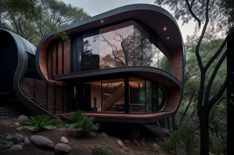 Escape a la naturaleza en una casa de lujo high-tech en Monterrey