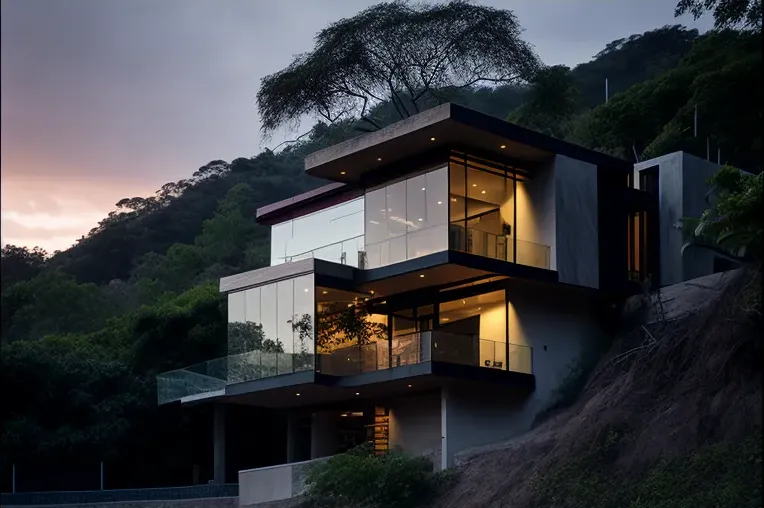 Diseño sofisticado y vistas impresionantes en esta casa contemporánea en Santa Marta