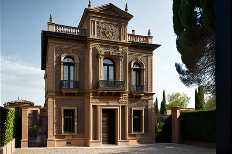 La Villa de Fibra de Carbono y Madera Laminada con Jardines privados en Toledo