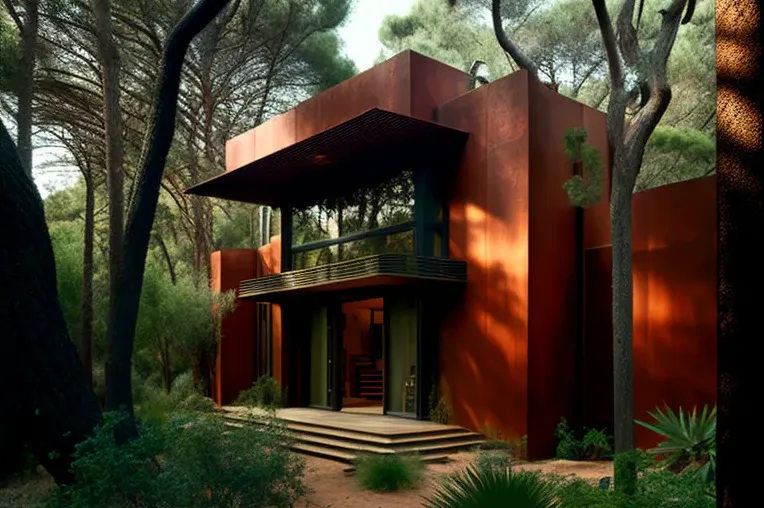 La Casa Mediterránea: Un oasis de lujo en medio del bosque rodeado de niebla