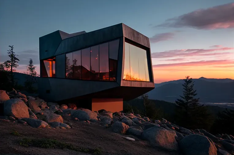 Retiro de lujo en la cima: Villa de estilo high-tech con vistas panorámicas en Pucón