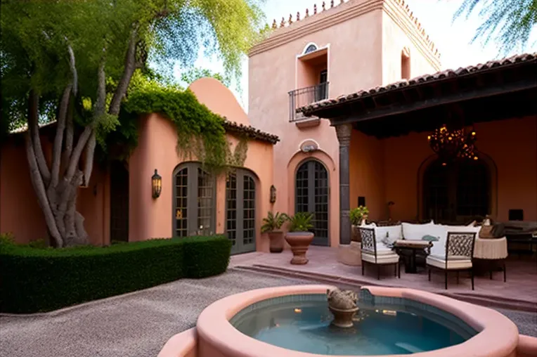 Disfrute de la privacidad y la belleza natural en esta Villa con muros de privacidad con vegetación en San Miguel de Allende