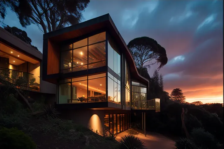 Escape a la naturaleza en esta casa de lujo en el bosque