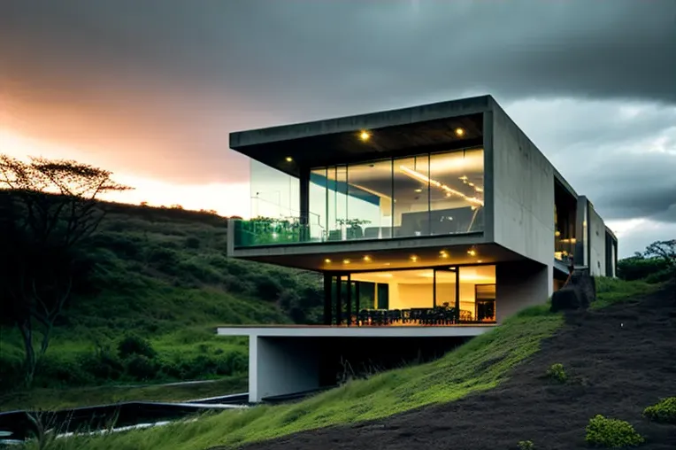 Experimenta el lujo y la naturaleza en esta Villa High-Tech en las montañas de Galápagos