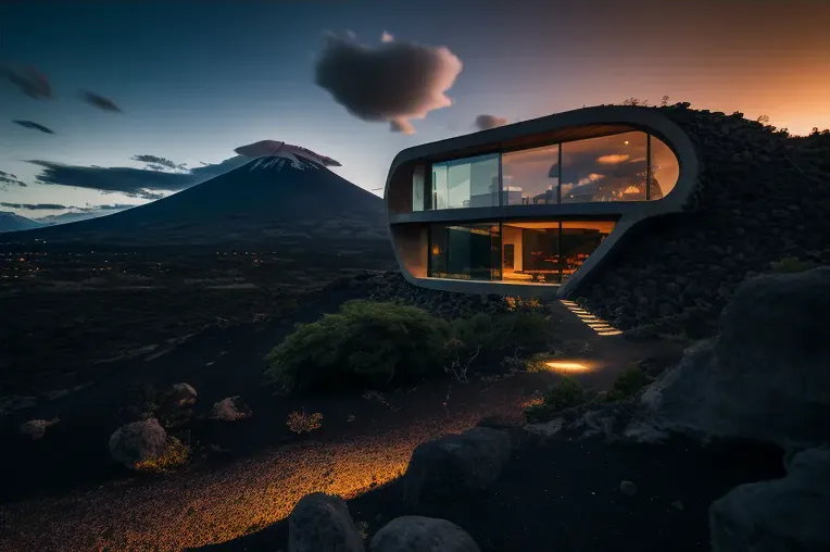 Disfruta del atardecer desde esta impresionante Villa High-Tech en las montañas de Galápagos