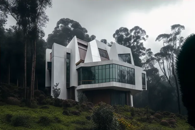 Vive en lujo y tecnología de vanguardia en una villa construida en aluminio, acero inoxidable, marmol y bambú en Cochabamba