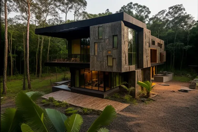 Naturaleza y lujo se unen en esta Casa High-Tech en Iquitos