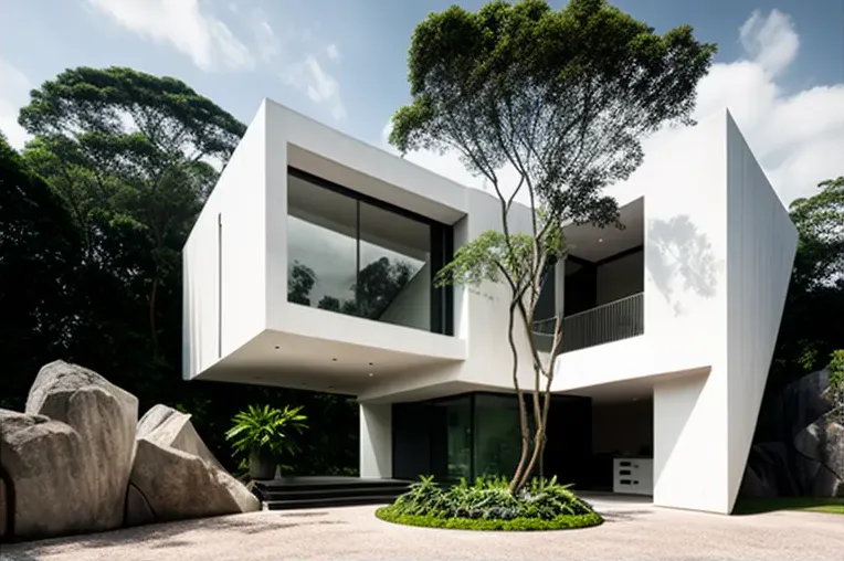 La Villa de Vanguardia con Vistas a las Montañas Nevadas en São Paulo