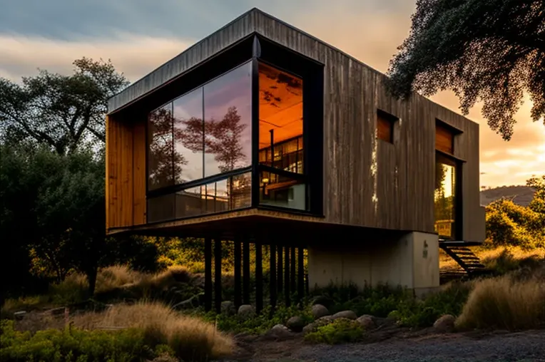 Casa de ensueño en la montaña con vistas impresionantes en Chile