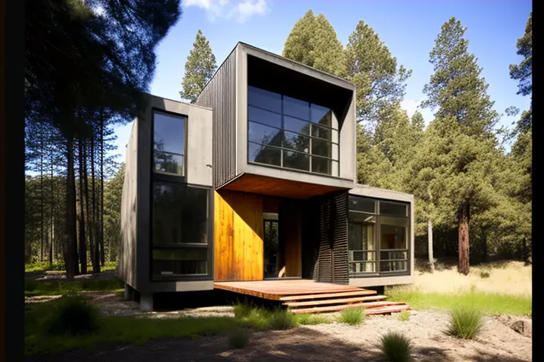 Escape a la naturaleza en una casa de estilo minimalista
