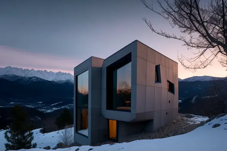 Casa High-tech con vistas impresionantes en Girona, España